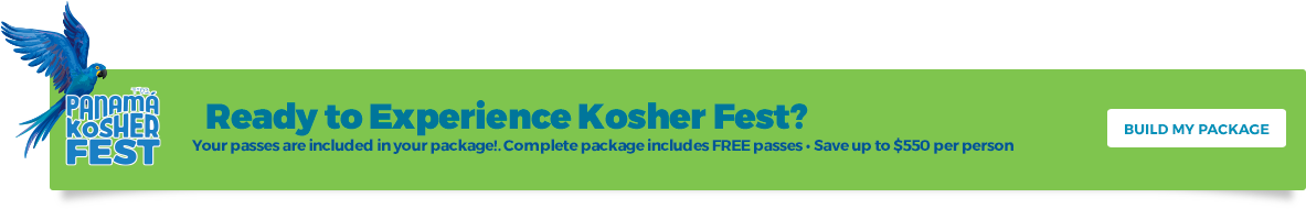 Ready to Experience Kosher Fest? Build My Package
